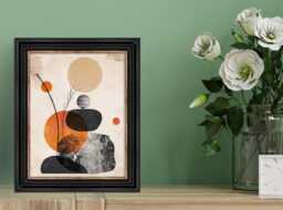 Black Picture Frame With Gold Trim - A5, A4, A3, A2, Square & Popular Sizes 10x8, 12x12 Elegant 14x11 Mount For Photos & Art