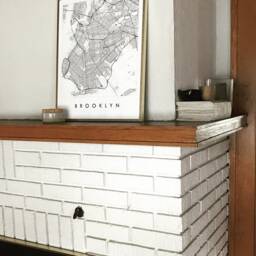 Brooklyn Map Street New York City Drawing Black & White - Art Print Wedding Anniversary Moving Gift Wall Travel Local Decor - thumbnail 4