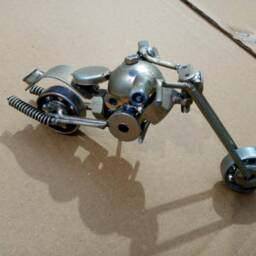 Motorcycle Sculpture Bike Harley 6.5 - thumbnail 4