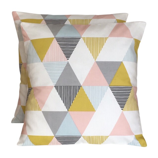 "2 X Clarke & Brio Sorbet Cushion Covers 16"" 18"" 20"" 22"" 24" - image 1