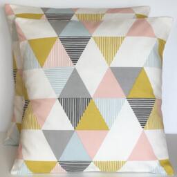 "2 X Clarke & Brio Sorbet Cushion Covers 16"" 18"" 20"" 22"" 24" - thumbnail 2
