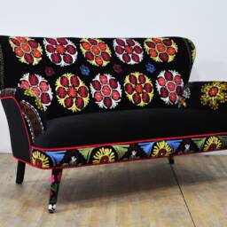 Suzani 2-Seater Sofa - Black Magic - thumbnail 2