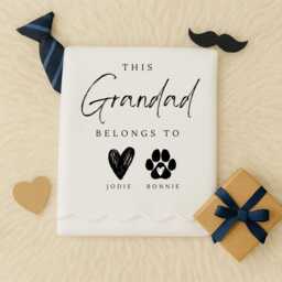 Fathers Day, Grandad Gifts, Personalised Cushion, Gifts For Him, Throw Blanket, Grandpa Home Decor, Custom - thumbnail 4