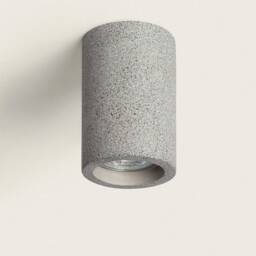 Ruth - Modern Concrete Cylinder Spotlight Minimalist Ceiling Light Fixture - thumbnail 2