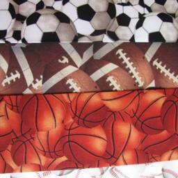 Sports Towel Handmade Cotton Bath, Hand, Or Washcloth - Soccer, Baseball, Football, Basketball - thumbnail 2