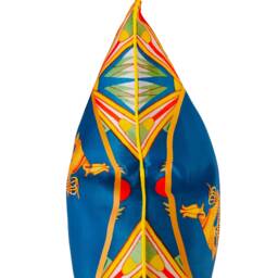 Decorative Pillows, Cushion Cover, Silk Pillowcase, Throw Pillow, Chinoiserie, Egyptian Gifts, Egypt - thumbnail 2