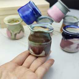 Mini Succulent Pot Gifts For Garden, Unique Tiny Bud Ceramic Pots With Planters Decor Gift, Cute Plant Women - thumbnail 2