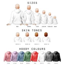 Personalised Family Print - Watercolour, Custom, Wall Art Portrait Home Decor Housewarming , New Gifts - thumbnail 3