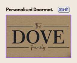 Personalised Custom Doormat - Cozy Coir Welcome Mat Gift - thumbnail 1