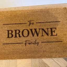 Personalised Custom Doormat - Cozy Coir Welcome Mat Gift - thumbnail 4