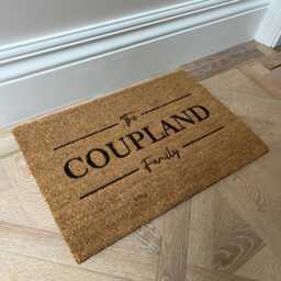 Personalised Custom Doormat - Cozy Coir Welcome Mat Gift - thumbnail 3