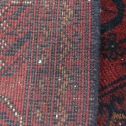 Small Pictorial Afghan Rug, Handknotted Wool Kilim - 142 cm X 106 cm - thumbnail 4