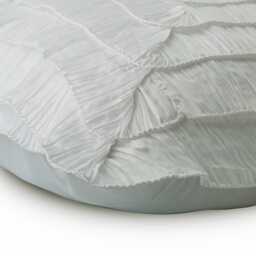 "Decorative Ivory Throw Pillow Cover 16""x16" - thumbnail 2