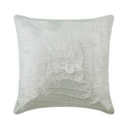 "Decorative Ivory Throw Pillow Cover 16""x16" - thumbnail 1