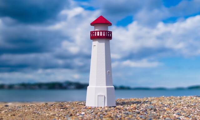 Lighthouse Table Lamp/Night Light - image 1