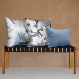 Made To Order Cloud Blue Luxury Velvet Cushion Cover - thumbnail 2