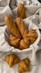 Realistic Baguette Candle Handmade Soy Wax, Unique Home Decor - thumbnail 1