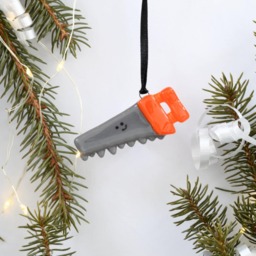 Saw Ornament For Christmas Tree