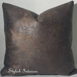 Hi-Quality Handmade Embossed Rustique Velvet Reversible Bed Cushion Cover Sofa Pillowcase - thumbnail 2
