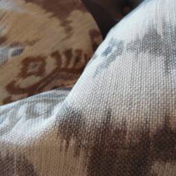 Linen Blend.covington.summer Pillow Covers.toss Pillows.throw Pillows.cushion Covers.slipcovers.home Decor.greys.ivory.muted Gold/Taupe - thumbnail 2