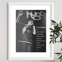 Loyle Carner Vintage Poster - Album Art Hugo A2 A3 A4 Framed Print Wall - thumbnail 2