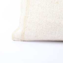 Kilim Lumbar Pillow Cover Turkish Wool Cushion, Bohemian Decor - 12x24 - thumbnail 2
