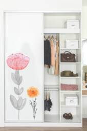 Wall Decal Flower, Home D??cor, Bedroom Floral Decal, Nursery Wooly Meadow Collection - Design Nr.1 - thumbnail 1