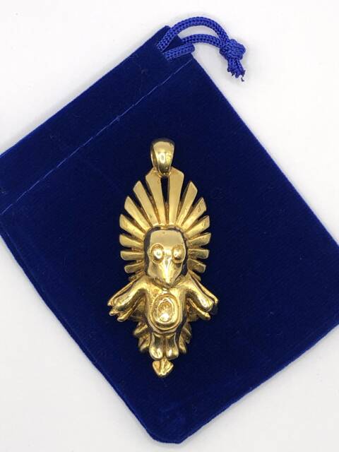 Ketzultra Pendant Gold, Magic Amulet - image 1