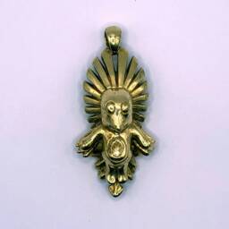Ketzultra Pendant Gold, Magic Amulet - thumbnail 3