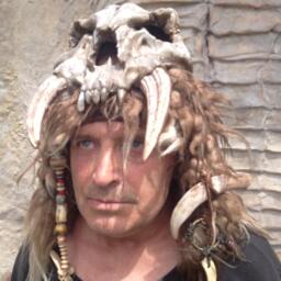 Barbarian Skull Mask Cosplay Shamanistic Helmet - thumbnail 2
