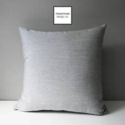 Granite Grey Sunbrella?? Outdoor Pillow Cover, Decorative Light Cushions For Pool Lounger, Garden Seating & Patio Chairs, Mazizmuse - thumbnail 3
