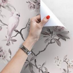 Chinoiserie Wallpaper, Removable Art, Peel & Stick Wall Mural, Stylish, Floral Wall Murals #42 - thumbnail 3