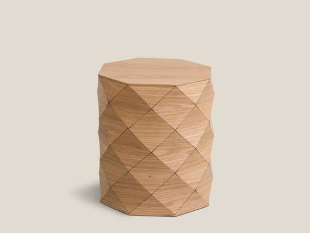 Sitting Stool, Coffee Table, Modern Luxury Designer Oakwood - image 1