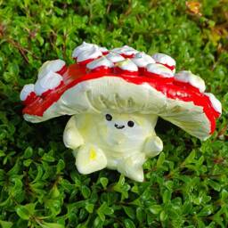 Custom Mushroom Friend Figurine - thumbnail 3