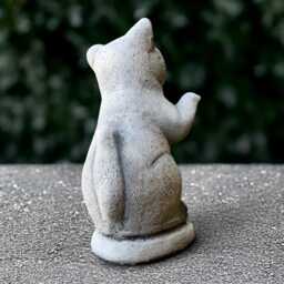 Fantasy Kitten Statue Concrete Cat Sculpture Outdoor Figurine Cement Kitty Ornament Memorial Decor Handmade Lover Gift - thumbnail 4