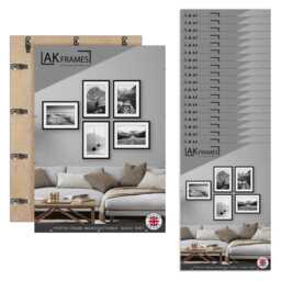 A1 Clip Picture Frame Gift For Family - Room Decor Aesthetics On Photo Frames Rectangle Poster Frame - Available in Packs - thumbnail 4