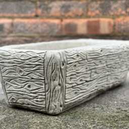 Garden Flower Pot Statue Stone Planter Decoration Concrete Home Plant Figurine Farm Ornament Front Door Sculpture Flowers Lover Gift - thumbnail 2
