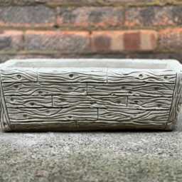 Garden Flower Pot Statue Stone Planter Decoration Concrete Home Plant Figurine Farm Ornament Front Door Sculpture Flowers Lover Gift - thumbnail 3