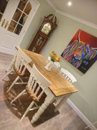 Victorian Reclaimed Pine Farmhouse Dining Table - 5Ft Bespoke Sizes Made To Order - Chairs & Benches Available Separately