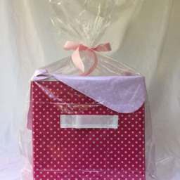 Baby Gift Set For Boy - Handmade Crochet Afghan Blanket Shower Blue Border - thumbnail 2