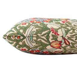 William Morris Woodland Weeds Tapestry Extra-Large Cushion. Millefleur Floral Emblems & Botanical Design. 23X23 - thumbnail 2
