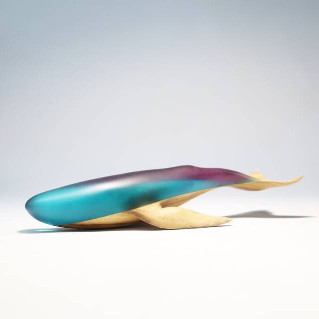 Duo Whale Sculpture - 18 - image 1