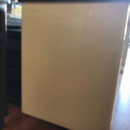 Steelcase Vintage Steel Open Credenza - Refurbished in Off White & Grey Top - thumbnail 4