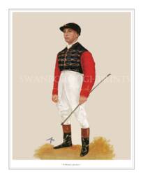 Herbert Jones Art Print King's Jockey Racing Silks, Horse Track Decor