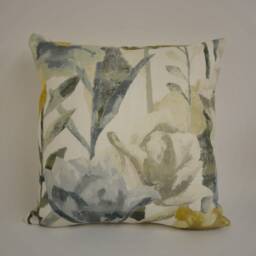 Harlequin - Verdaccio Mustard/Maize Seal Joyous Floral Cushion Cover Handmade Throw Pillow Designer Home Decor - thumbnail 3