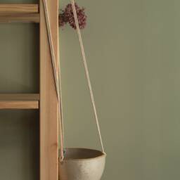 Handmade Ceramic Planter, Hanging Indoor Suspended Plant Holder, Plant Pot, Housewarming Gift, Flower Pot - thumbnail 2