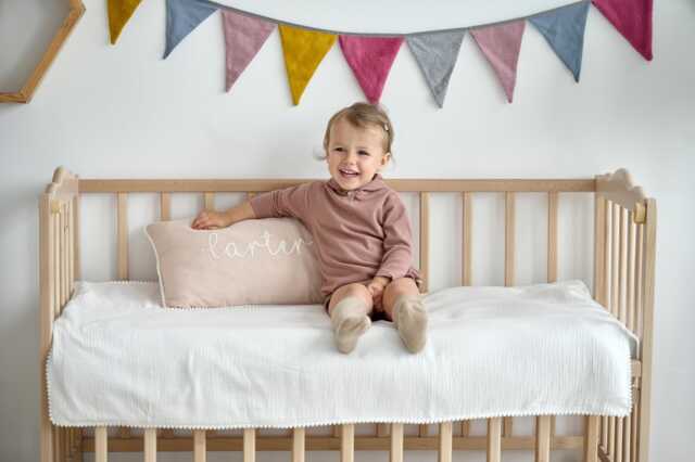 Personalized Baby Name Pillow Case, Custom Embroidered Pillowcase, Kids Nursery Decor, Throw New Mom Gift - image 1