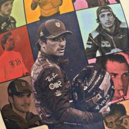 Carlos Sainz Eras Cushion - Formula One Racing Driver F1 - thumbnail 2