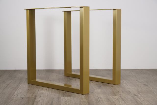 Modern Metal Table Legs. Strong Steel Dining Base. Industrial Legs For Desk. Iron Reclaimed Wood - image 1