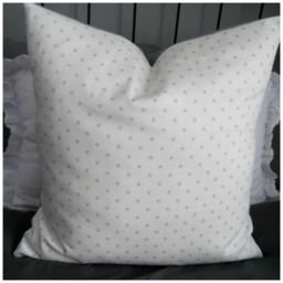Mini Stars.gray.white.pillow Cover.slipcovers.toss Pillow.lumbar Pillow.nursery Decor.holiday Decor - thumbnail 1
